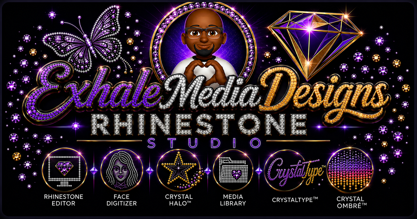 ExhaleMediaDesigns Rhinestone Studio